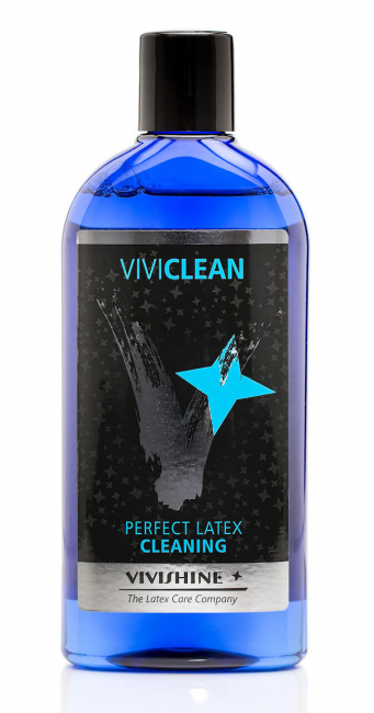 Viviclean washing lotion for latex and rubber clothing,Microbiologically disinfecting and antibacterial,DeliveOdor-neutralizing,Latex Shop Dresden,rubber store Dresden,Rubbermagic,Latex Dresden